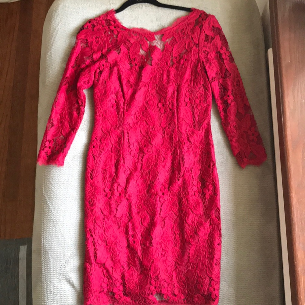 Lace cocktail dress